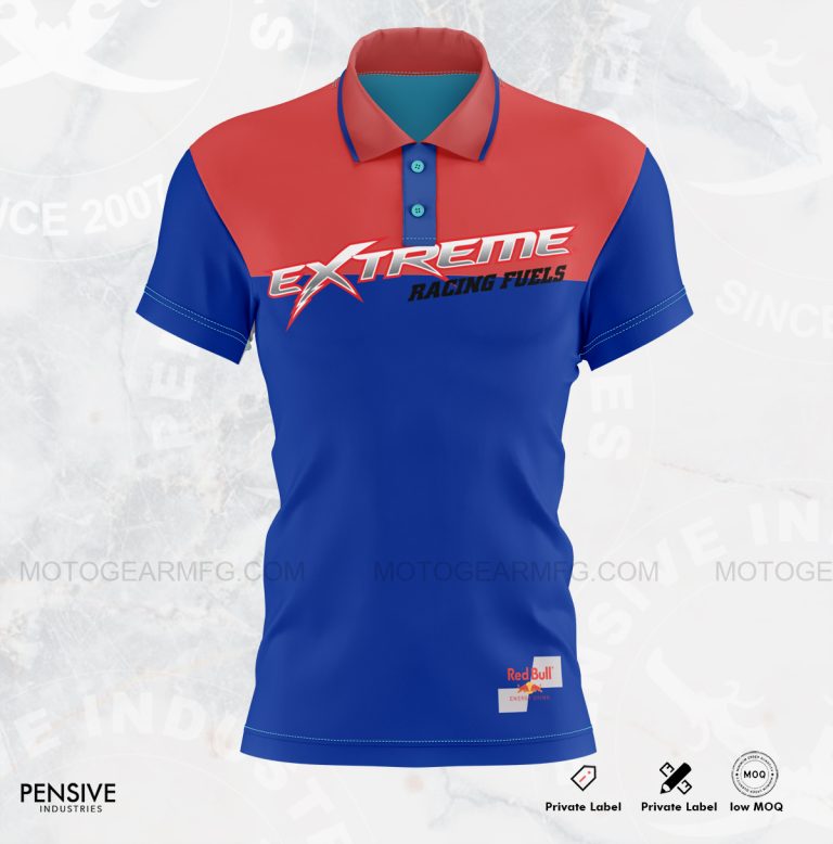 Custom Racing Polo Shirts Moto Gear