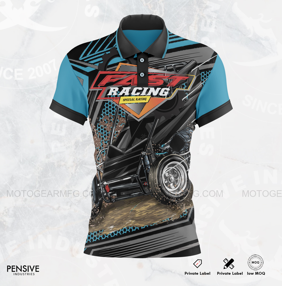 Racing Polo Shirts Moto Gear